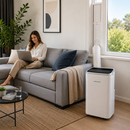Climatiseur Mobile 11000 BTU Passion Maison PureAir 11 – Filtre Antibactérien & A+